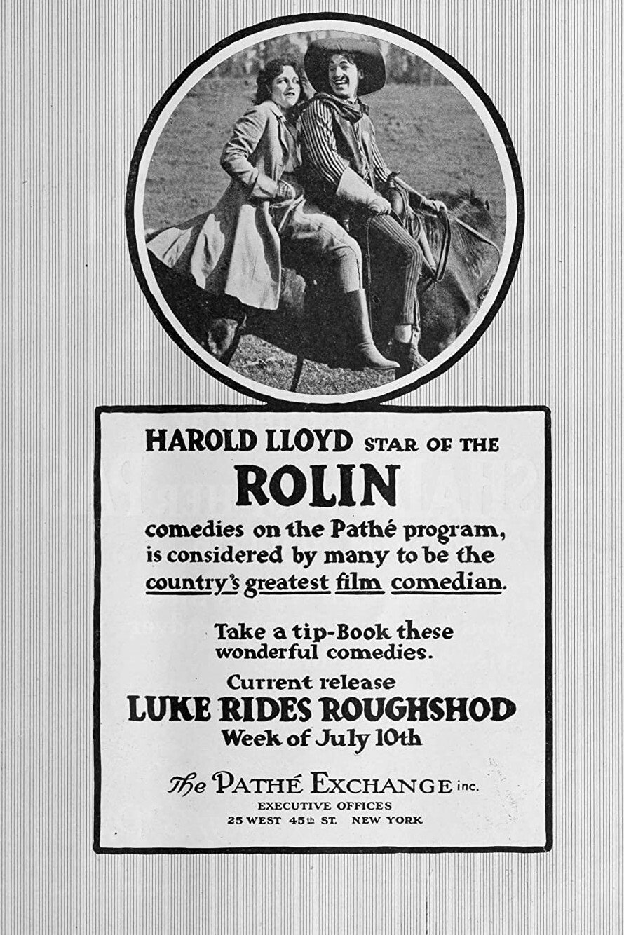 Постер Luke Rides Roughshod